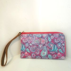 Simply Southern Paisley Wristlet